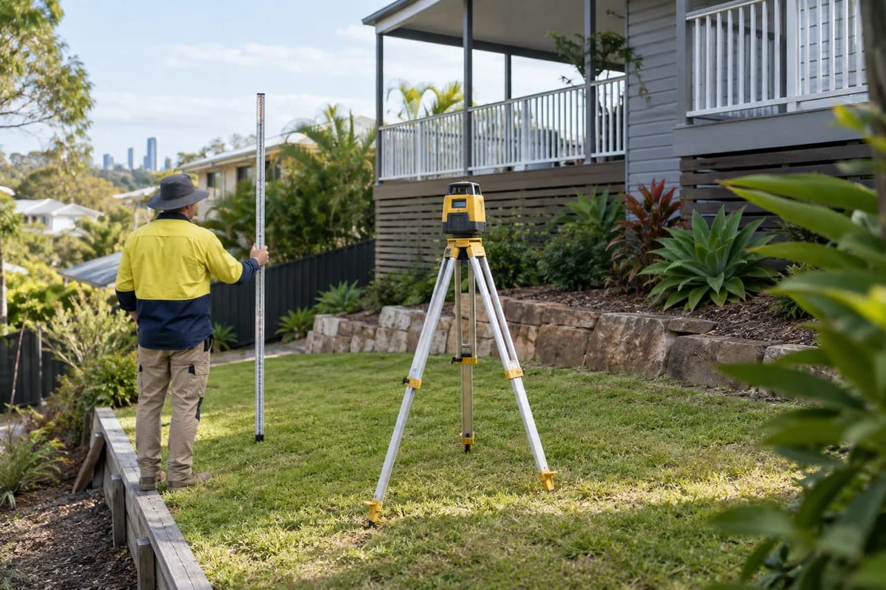 Illustrative wall site assessment in Brisbane